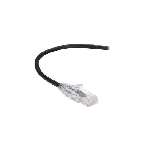 Black Box Cat6a 500-mhz Snagless 28awg Stranded Ethernet Patch Cable - Unshielded (utp), Cm Pvc (rj45 M/m), Black, 5-ft. (1.5-m) (C6APC28-BK-05)