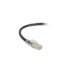Black Box Cat6 250-mhz Locking Snagless Stranded Ethernet Patch Cable-shielded (s/ftp), Cm Pvc (rj45 M/m), Black, 6-ft. (1.8-m) (C6PC70S-BK-06)
