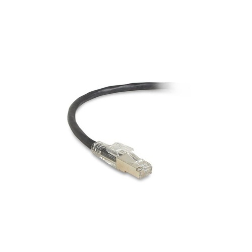 Black Box Cat6 250-mhz Locking Snagless Stranded Ethernet Patch Cable-shielded (s/ftp), Cm Pvc (rj45 M/m), Black, 15-ft. (4.6-m) (C6PC70S-BK-15)