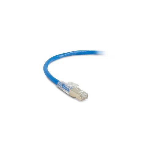 Black Box Cat6 250-mhz Locking Snagless Stranded Ethernet Patch Cable-shielded (s/ftp), Cm Pvc (rj45 M/m), Blue, 15-ft. (4.6-m) (C6PC70S-BL-15)