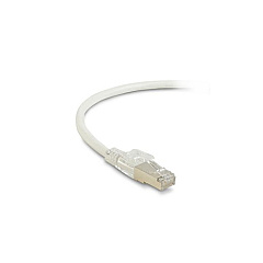 Black Box Cat6 250-mhz Locking Snagless Stranded Ethernet Patch Cable-shielded (s/ftp), Cm Pvc (rj45 M/m), White, 6-ft. (1.8-m) (C6PC70S-WH-06) Black Box Cat6 250-mhz Locking Snagless Stranded Ethernet Patch Cable-shielded (s/ftp), Cm Pvc (rj45 M/m), White, 6-ft. (1.8-m) (C6PC70S-WH-06)