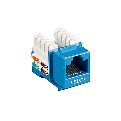 Black Box Cat5e Keystone Jack - Unshielded, Rj45, Blue (CAT5EJ-BL) Black Box Cat5e Keystone Jack - Unshielded, Rj45, Blue (CAT5EJ-BL)