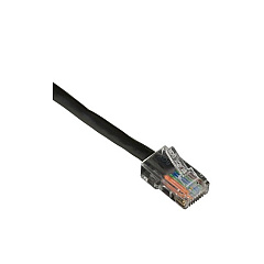 Black Box Cat6 250-mhz Stranded Ethernet Patch Cable - Unshielded (utp), Cm Pvc, No Boot (rj45 M/m), Black, 20-ft. (6.0-m) (CAT6PC-B-020-BK)