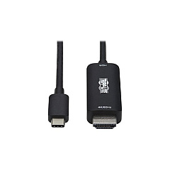 Tripp Lite Usb C Hdmi Adapter Cable 4k 60hz M/m 3ft (U444-003-HDR2BE)