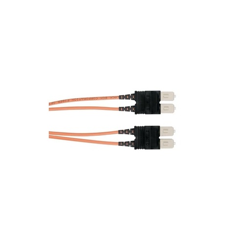 Black Box Om1 62.5/125 Multimode Fiber Optic Patch Cable-ceramic Terminated, Ofnr Pvc, Sc-sc, Orange, 5-m (16.4-ft.), Gsa, Taa (EFN4025-005M)