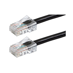 Monoprice Cat6 Utp Network Cable, 10ft Black (13406)