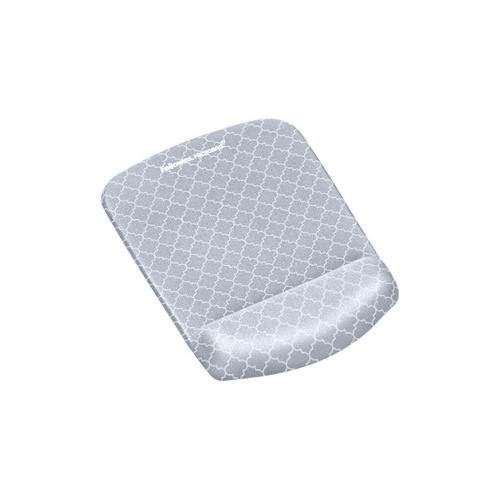 Fellowes Plushtouch Mouse Pad Wrist Rest - Gray (9549701)