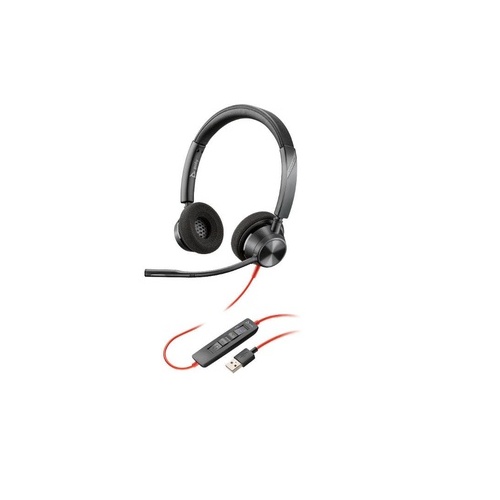 Plantronics Blackwire 3320, Bw3320 Usb-a (213934-101)