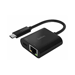 Belkin Adpt,usbc-gigabit Ethernet,60w Pd,blk (INC001BTBK)