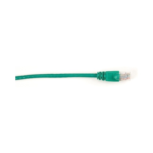 Black Box Cat6 250-mhz Molded Snagless Stranded Ethernet Patch Cable Unshielded(utp),cm Pvc(rj45 M/m),green,10-ft.(3.0-m),25-pack (CAT6PC-010-GN-25PAK)