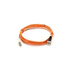 Black Box Om1 62.5/125 Multimode Fiber Optic Patch Cable - Ceramic Terminated, Ofnp Plenum, St To Lc, Orange, 30-m (98.4-ft.) (EFP110-030M-STLC) Black Box Om1 62.5/125 Multimode Fiber Optic Patch Cable - Ceramic Terminated, Ofnp Plenum, St To Lc, Orange, 30-m (98.4-ft.) (EFP110-030M-STLC)