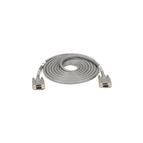 Black Box Extended-distance/quiet Cable Nonremovable Emi/rfi Hoods,stranded,db9,9(4 1/2 Pairs)all Pins,5-ft.(1.5-m),female/female (EGM12D-0005-FF)