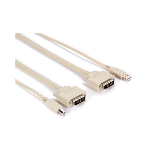 Black Box Kvm Cpu Cable - Dvi-d - Usb, 6-ft. (1.8-m) (EHN900025U-0006)