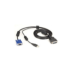 Black Box Kvm Switch Cable - Vga And Usb To Hd26, 12-ft. (3.7-m) (EHNSECURE2-0012) Black Box Kvm Switch Cable - Vga And Usb To Hd26, 12-ft. (3.7-m) (EHNSECURE2-0012)