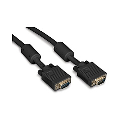 Black Box Vga Video Cable With Ferrite Core - Male/male, Black, 3-ft. (0.9-m) (EVNPS06B-0003-MM) Black Box Vga Video Cable With Ferrite Core - Male/male, Black, 3-ft. (0.9-m) (EVNPS06B-0003-MM)