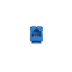 Black Box Cat6 Keystone Jack - Unshielded, 110 Punchdown Type, Taa, Blue, Gsa, Taa (FMT630-R3) Black Box Cat6 Keystone Jack - Unshielded, 110 Punchdown Type, Taa, Blue, Gsa, Taa (FMT630-R3)
