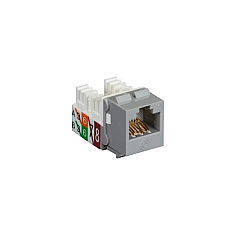 Black Box Cat6 Keystone Jack - Unshielded, 110 Punchdown Type, Taa, Gray, 25-pack, Gsa, Taa (FMT633-R3-25PAK) Black Box Cat6 Keystone Jack - Unshielded, 110 Punchdown Type, Taa, Gray, 25-pack, Gsa, Taa (FMT633-R3-25PAK)
