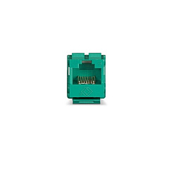 Black Box Cat6 Keystone Jack - Unshielded, 110 Punchdown Type, Taa, Green, Gsa, Taa (FMT634-R3) Black Box Cat6 Keystone Jack - Unshielded, 110 Punchdown Type, Taa, Green, Gsa, Taa (FMT634-R3)