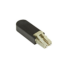 Black Box Fiber Optic Loopback - Om3, Multimode, Lc, Black (FOLB50M3-LC) Black Box Fiber Optic Loopback - Om3, Multimode, Lc, Black (FOLB50M3-LC)