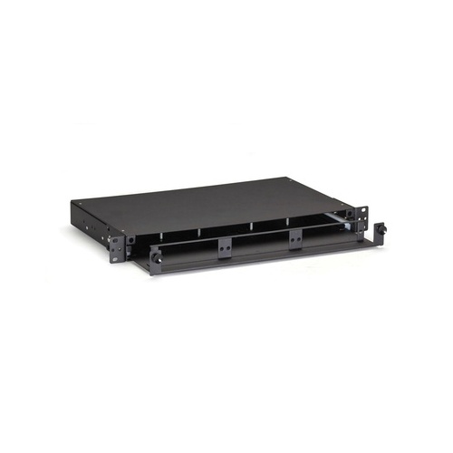 Black Box Rackmount Fiber Enclosure - 1u, Non-locking, 3-slot Adapter, Gsa, Taa (JPM427A-R2)