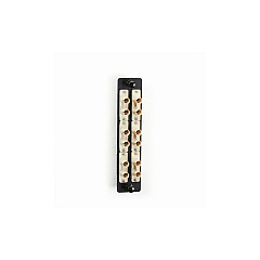 Black Box High-density Multimode Fiber Adapter Panel - Ceramic Sleeve, (6) St/sc Duplex, Beige, Taa (JPM466B) Black Box High-density Multimode Fiber Adapter Panel - Ceramic Sleeve, (6) St/sc Duplex, Beige, Taa (JPM466B)