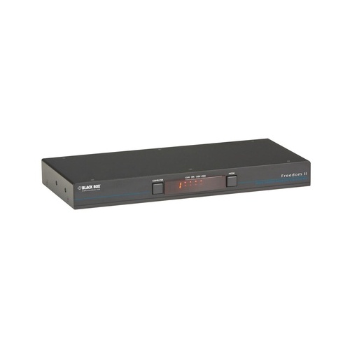Black Box Km Switch With Glide And Switch Mouse Switching - 4-port, Gsa, Taa (KV0004A-R2)