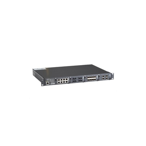 Black Box Gigabit Ethernet (1000-mbps) Extreme Temperature Managed Switch Chassis - 4-slot, 100-240vac, Gsa, Taa (LE2700A)