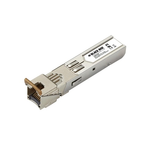 Black Box Gigabit Extreme Temperature Sfp With Extended Diagnostics - (1) 1.25-gbps Copper Rj45, Serdes, 100m, Gsa, Taa (LFP415)