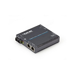 Black Box Gigabit Ethernet Poe+ Media Converter 10/100/1000-mbps Copper To 100/1000-mbps Singlemode Fiber,1310nm,15km,sc,gsa,taa (LGC5212A) Black Box Gigabit Ethernet Poe+ Media Converter 10/100/1000-mbps Copper To 100/1000-mbps Singlemode Fiber,1310nm,15km,sc,gsa,taa (LGC5212A)