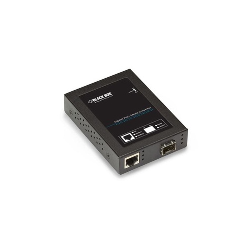 Black Box Gigabit Ethernet (1000-mbps) Poe+ Media Converter - 10/100/1000-mbps Copper To 1000-mbps Fiber Sfp, Gsa, Taa (LPS535A-SFP)