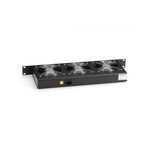 Black Box Horizontal Rackmount Fan Tray - 1u, 19", (3) Fans, Gsa, Taa (RM075-R2)