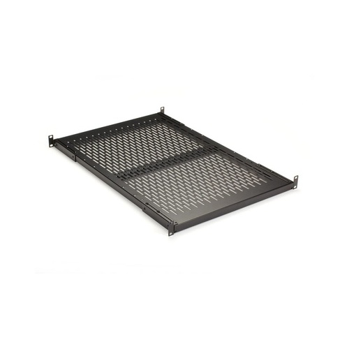 Black Box Fixed Vented Shelf - 1u, 19", 27 .25"d, 4-point Mounting, 150-lb. Capacity, Gsa, Taa (RM403-R2)