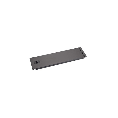 Black Box It Rackmount Hinged Blanking Panel - 3u, 19", Black, Gsa, Taa (RMTB03-H)