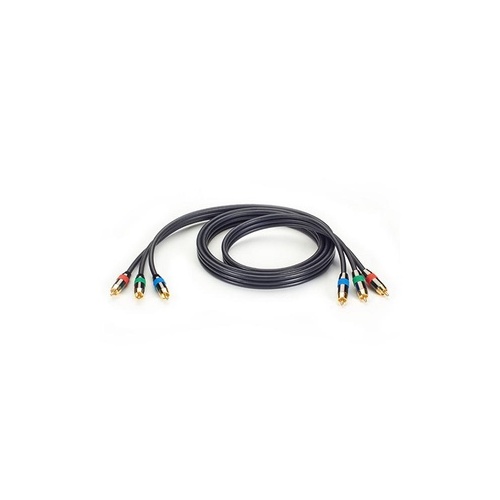 Black Box Component Video Cable - (3) Rca On Each End, 3-ft. (0.9-m), Gsa, Taa (VCB-3RCA-0003)