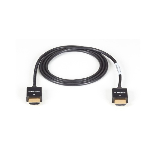 Black Box Slim-line High-speed Cable With Ethernet - 1-m (3.2-ft.) (VCS-HDMI-001M)