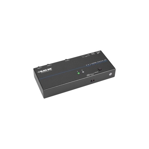 Black Box 4k Hdmi Switch - 2x1, Gsa, Taa (VSW-HDMI2X1-4K)
