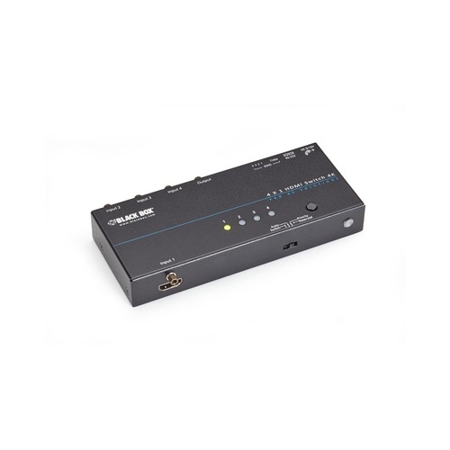 Black Box 4k Hdmi Switch - 4x1, Gsa, Taa (VSW-HDMI4X1-4K)