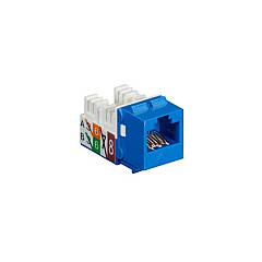 Black Box Cat6 Keystone Jack - Unshielded, 110 Punchdown Type, Taa, Blue, 25-pack, Gsa, Taa (FMT630-R3-25PAK) Black Box Cat6 Keystone Jack - Unshielded, 110 Punchdown Type, Taa, Blue, 25-pack, Gsa, Taa (FMT630-R3-25PAK)