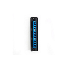 Black Box Low-density Single-mode Fiber Adapter Panel - Ceramic Sleeve, (6) Lc Duplex, Blue, Gsa, Taa (JPM455C-R2) Black Box Low-density Single-mode Fiber Adapter Panel - Ceramic Sleeve, (6) Lc Duplex, Blue, Gsa, Taa (JPM455C-R2)