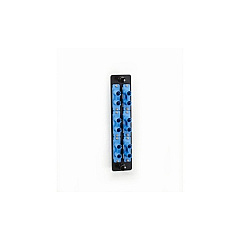 Black Box High-density Single-mode Fiber Adapter Panel - Ceramic Sleeve, (6) St Duplex, Blue, Gsa, Taa (JPM460C) Black Box High-density Single-mode Fiber Adapter Panel - Ceramic Sleeve, (6) St Duplex, Blue, Gsa, Taa (JPM460C)