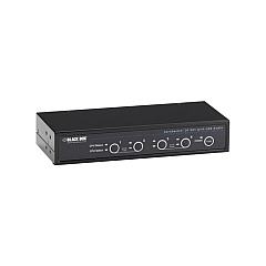 Black Box Dvi-d Single-head Desktop Kvm Switch - Bidirectional Usb, Audio, 4-port, Gsa, Taa (KV9634A) Black Box Dvi-d Single-head Desktop Kvm Switch - Bidirectional Usb, Audio, 4-port, Gsa, Taa (KV9634A)