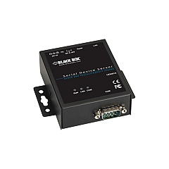 Black Box Industrial Serial Device Server - (1) Rs-232/422/485 Db9 Male, (1) 10/100-mbps Rj-45, Gsa, Taa (LES301A) Black Box Industrial Serial Device Server - (1) Rs-232/422/485 Db9 Male, (1) 10/100-mbps Rj-45, Gsa, Taa (LES301A)