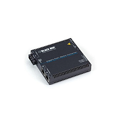 Black Box Gigabit Ethernet Poe+ Media Converter 10/100/1000-mbps Copper To 100/1000-mbps Multimode Fiber,850nm,0.5km,sc,gsa,taa (LGC5211A) Black Box Gigabit Ethernet Poe+ Media Converter 10/100/1000-mbps Copper To 100/1000-mbps Multimode Fiber,850nm,0.5km,sc,gsa,taa (LGC5211A)