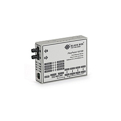 Black Box Fast Ethernet (100-mbps) Media Converter - 10/100-mbps Copper To 100-mbps Singlemode Fiber, 1310nm, 28km, St, Gsa, Taa (LMC100A-SM-R3) Black Box Fast Ethernet (100-mbps) Media Converter - 10/100-mbps Copper To 100-mbps Singlemode Fiber, 1310nm, 28km, St, Gsa, Taa (LMC100A-SM-R3)