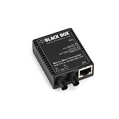 Black Box Gigabit Ethernet(1000-mbps) Media Converter-10/100/1000-mbps Copper To 1000-mbps Multimode Fiber,850nm,0.5km,st,gsa,taa (LMC4001A) Black Box Gigabit Ethernet(1000-mbps) Media Converter-10/100/1000-mbps Copper To 1000-mbps Multimode Fiber,850nm,0.5km,st,gsa,taa (LMC4001A)