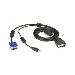 Black Box Kvm Switch Cable - Vga And Usb To Hd26 (EHNSECURE2-0006) Black Box Kvm Switch Cable - Vga And Usb To Hd26 (EHNSECURE2-0006)