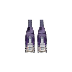 Tripp Lite 15ft Cat6 Snagless Patch Cable Purple (N201-015-PU)