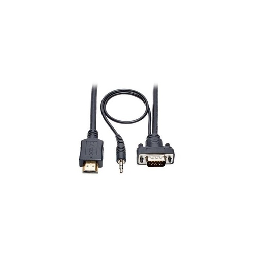 Tripp Lite Hdmi To Vga Converter Active +3.5mm 10ft (P566-010-VGA-A)