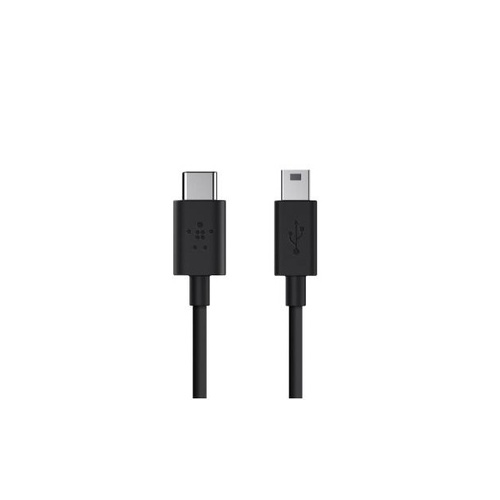 Belkin Belkin 6ft 2.0 Usb-c To Mini-b Charge Ca (B2C009-06-BLK)