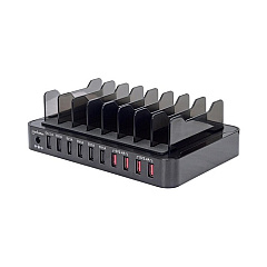 Manhattan - Strategic 10-port Usb Charging Station (180009)